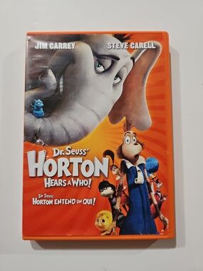 Dr. Seuss Horton Hears a Who! DVD - Orange cover